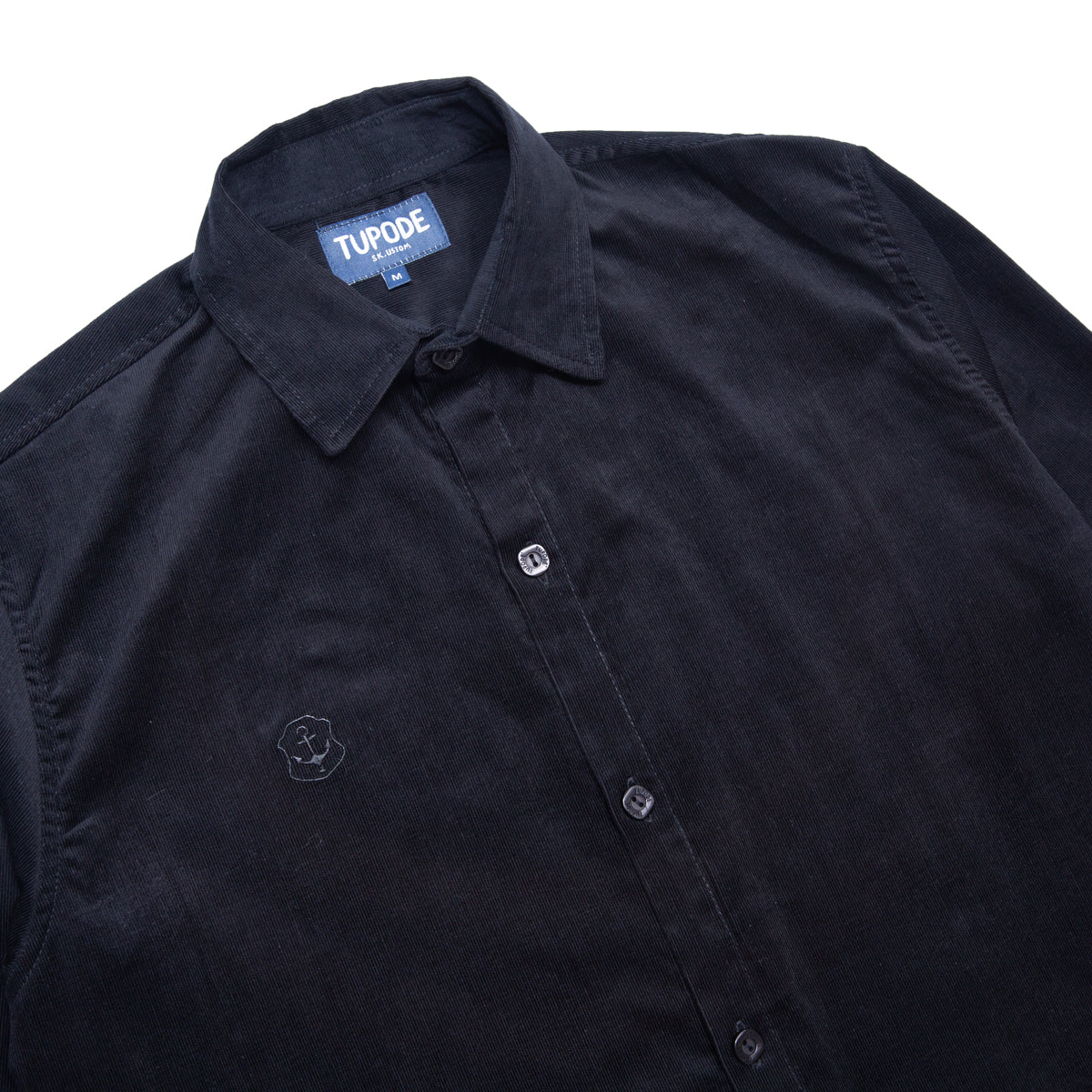 CAMISA ANC VELUDO PRETO