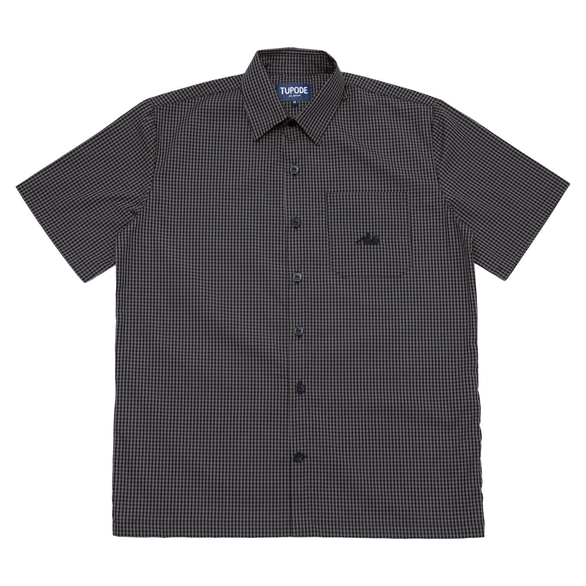 CAMISA TUPODE VNTG AZUL CINZA