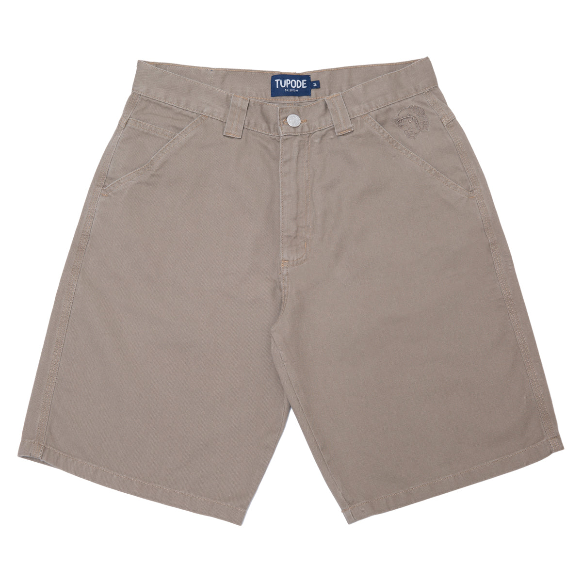 BERMUDA TUPODE OG BAGGY BEGE