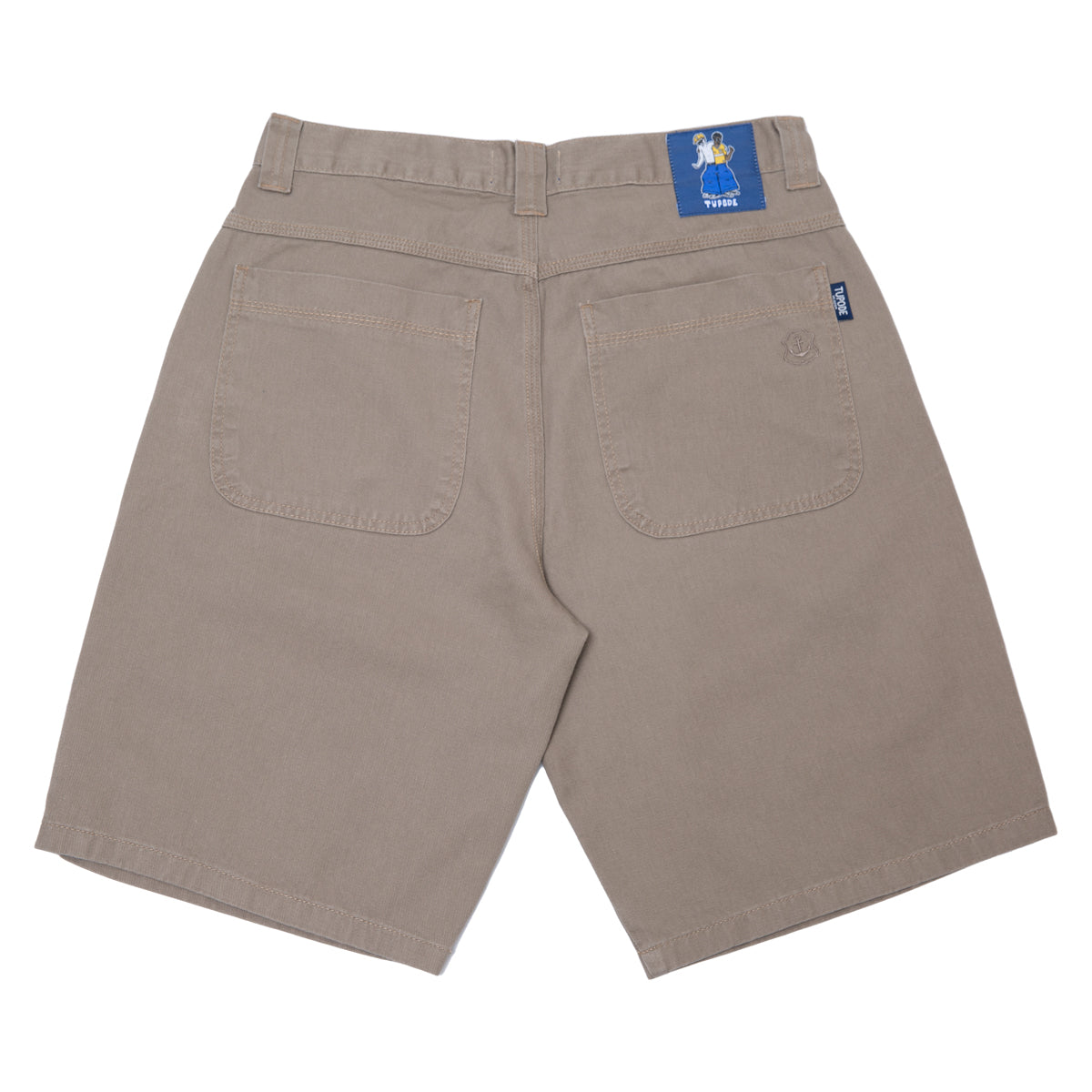 BERMUDA TUPODE OG BAGGY BEGE