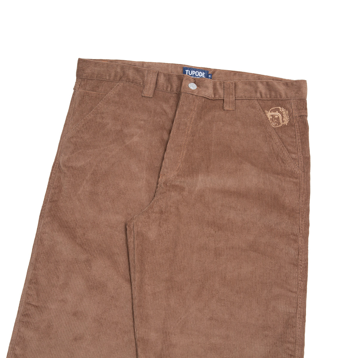 CALÇA TUPODE OG BAGGY VELUDO CARAMELO