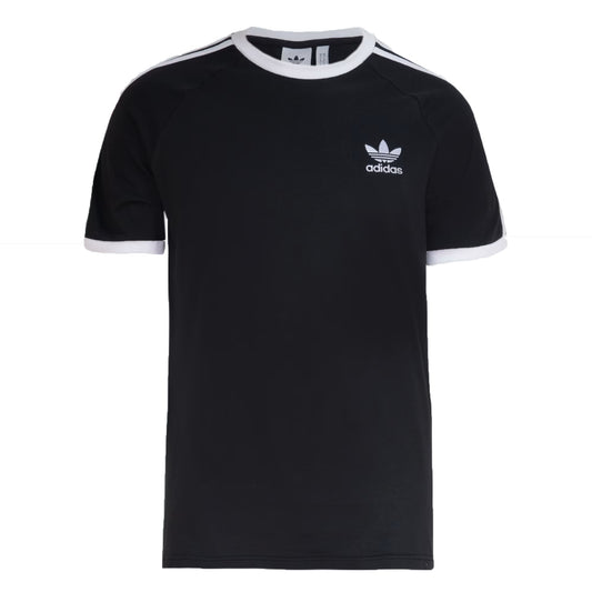 CAMISETA ADIDAS 3 STRIPES BLACK/WHITE
