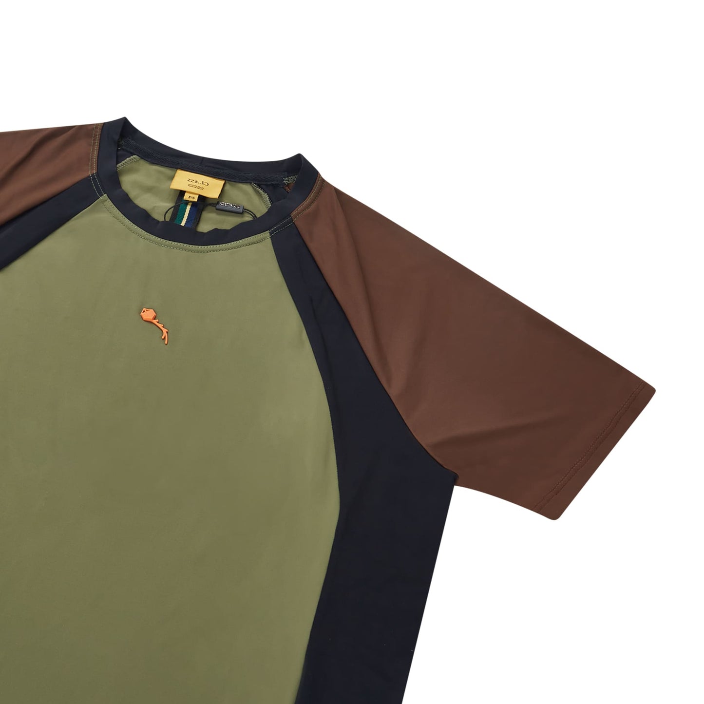 SPORT T-SHIRT CLASS "PIPA 3D" GREEN/BROWN