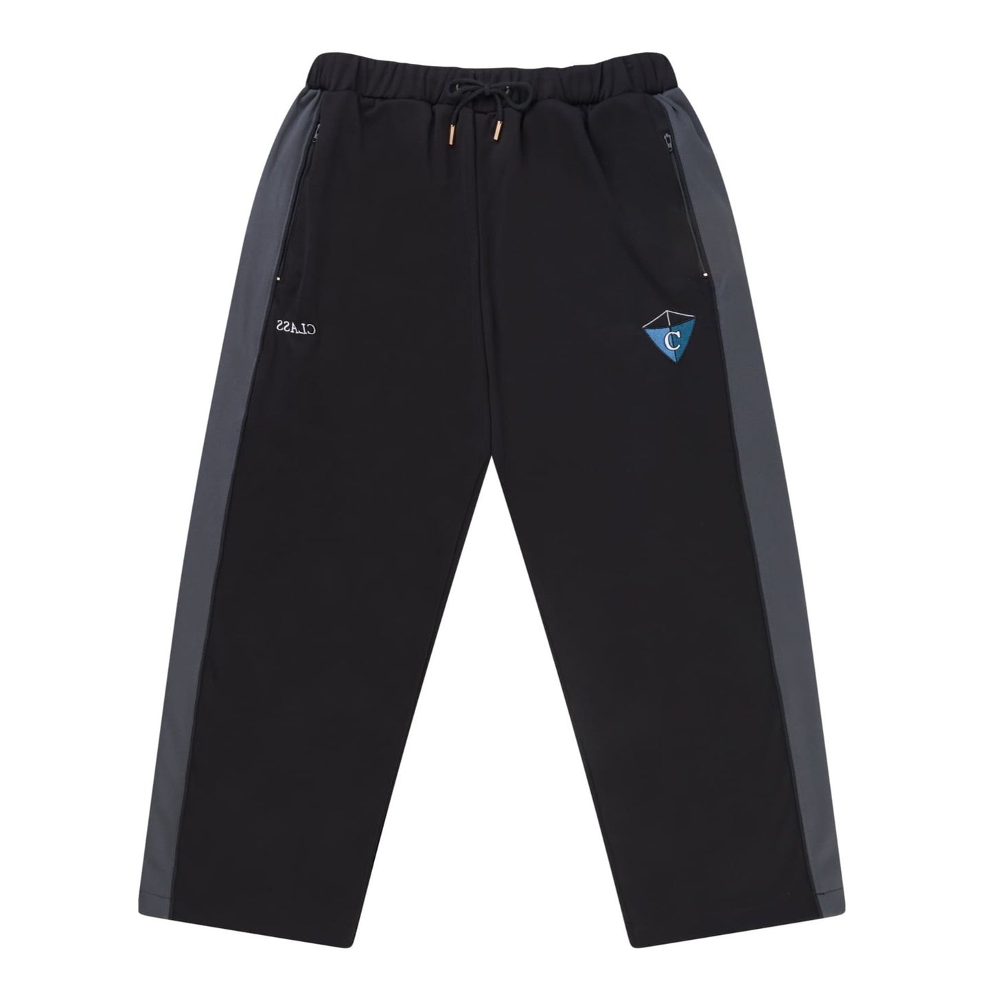 TRACK PANTS CLASS "PIPA C" BLACK/GREY