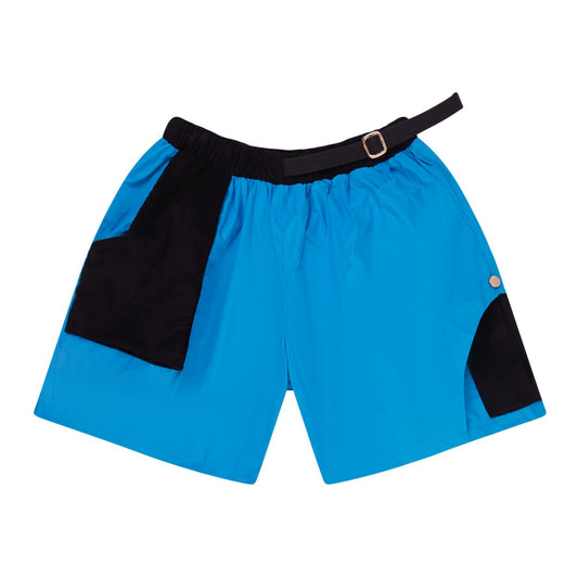 CARGO SHORTS CLASS "MEMPHIS" BABY BLUE/BLACK
