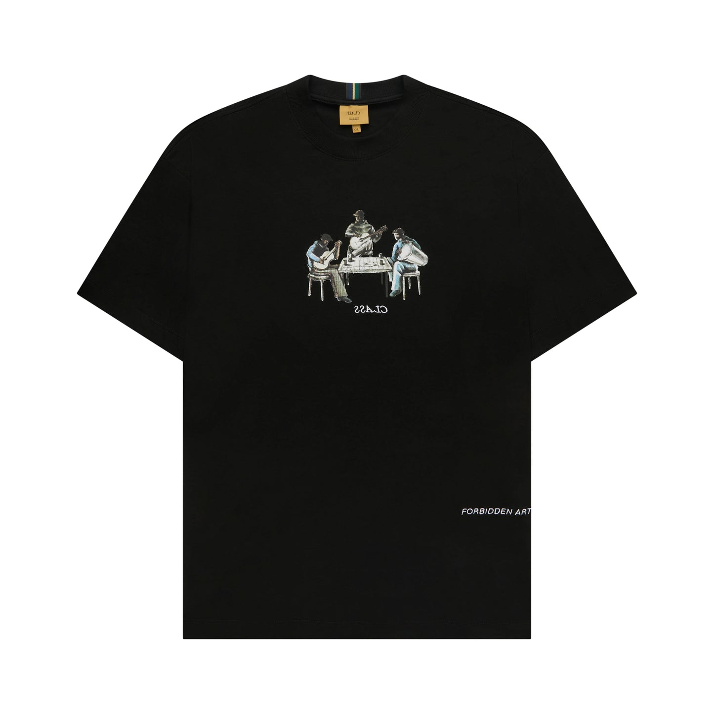 CAMISETA CLASS BASIC ARTE PROIBIDA BLACK