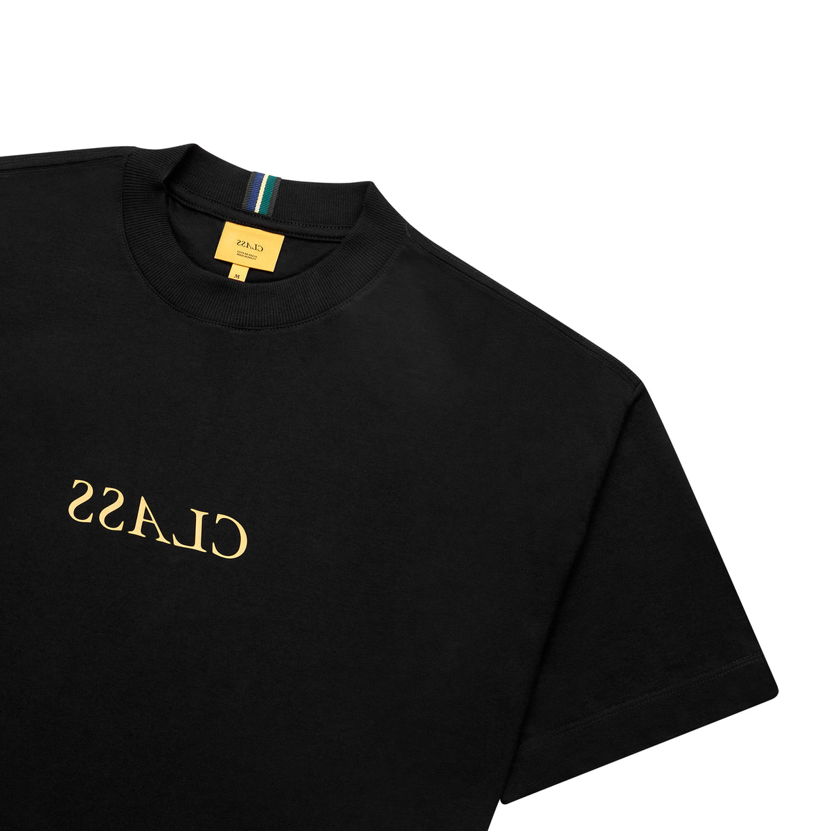 CAMISETA CLASS INVERSO GOLD BLACK