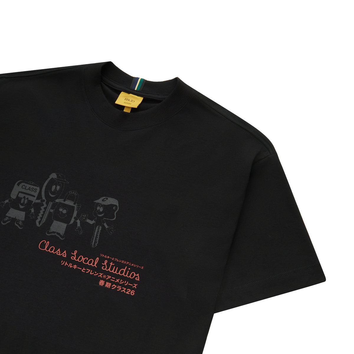 CAMISETA CLASS KEY FAMILY BLACK