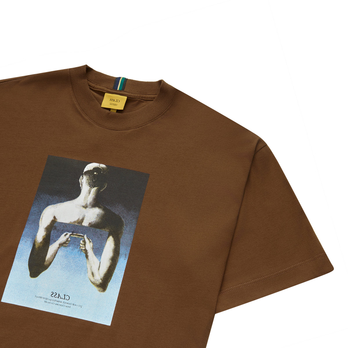 CAMISETA CLASS TRIPPING IN THE 4TH DIMENSIONE BROWN