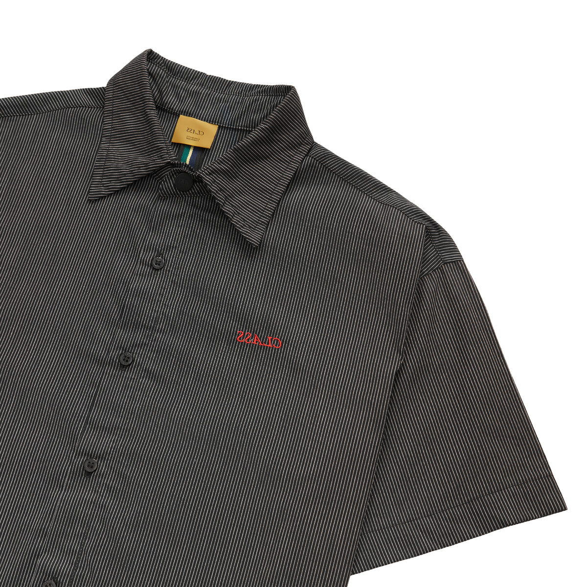 CAMISA CLASS SUPER STRIPED BLACK