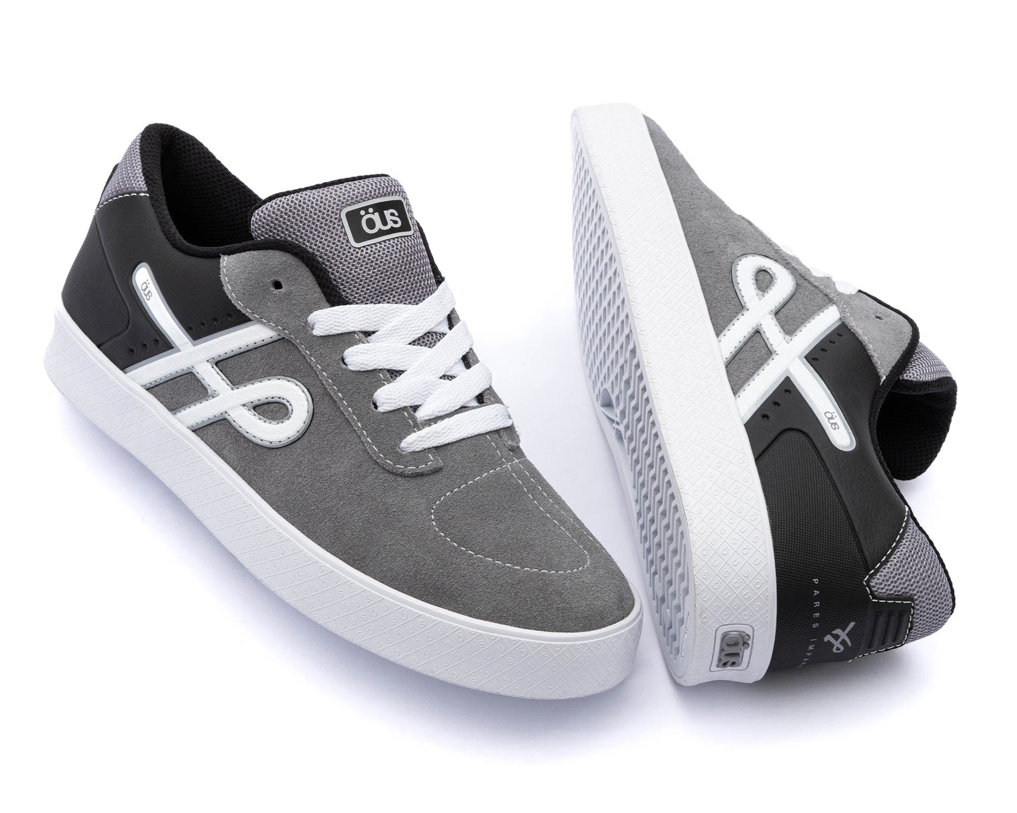 TÊNIS ÖUS EMERGENTE CINZA PTO BRANCO ESSENCIAL