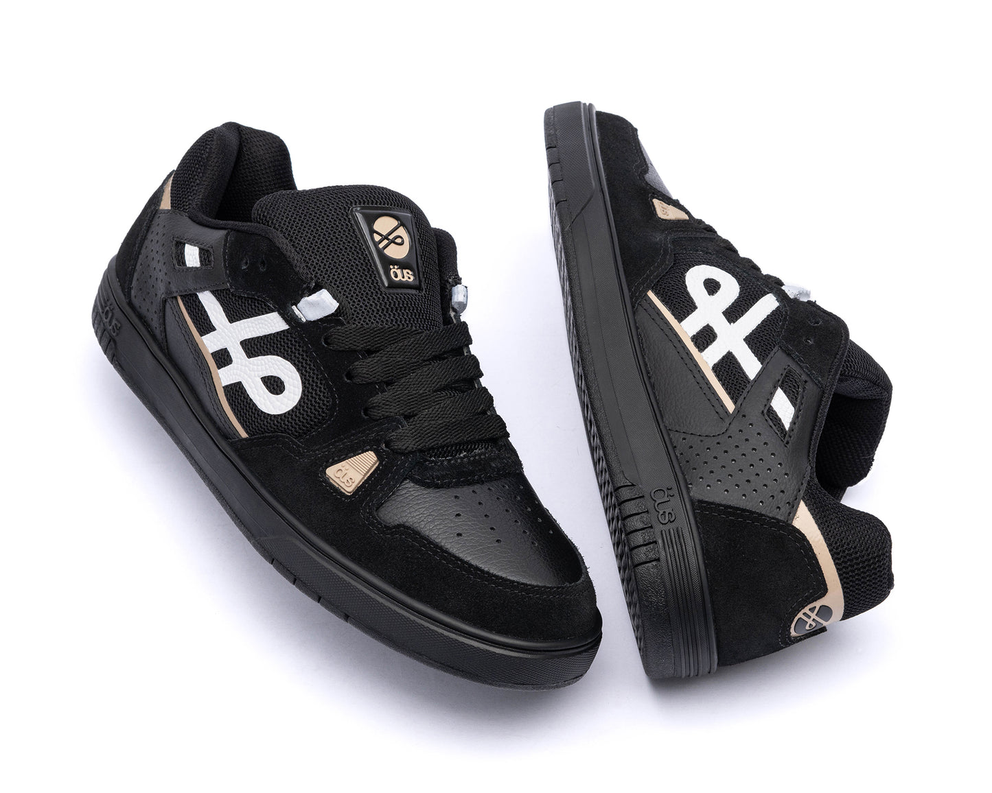 TÊNIS ÖUS 2K PRT BRANCO MARROM ESSENCIAL