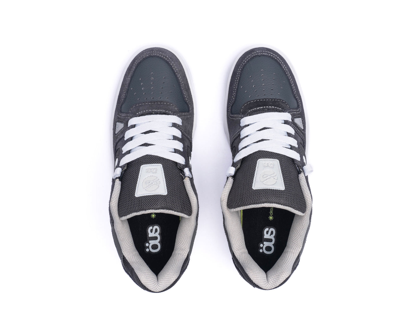 TÊNIS ÖUS 2K CINZA BRANCO REFLEX SILVER ESSENCIAL