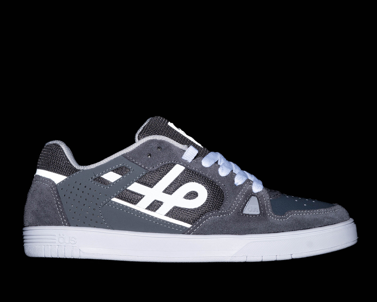 TÊNIS ÖUS 2K CINZA BRANCO REFLEX SILVER ESSENCIAL