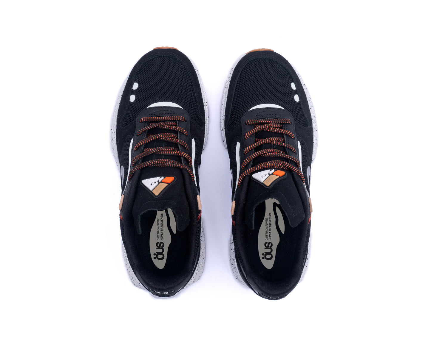 TÊNIS ÖUS HEVEA DOTS PRT REFLEX BCO LRJ