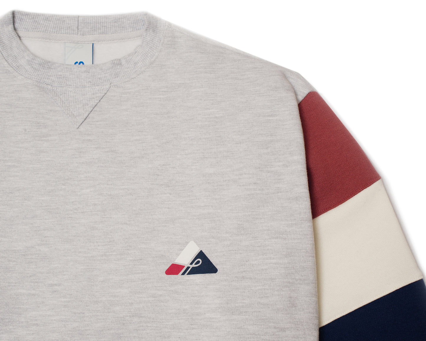 MOLETOM ÖUS CREWNECK SHOULDERS MESCLA