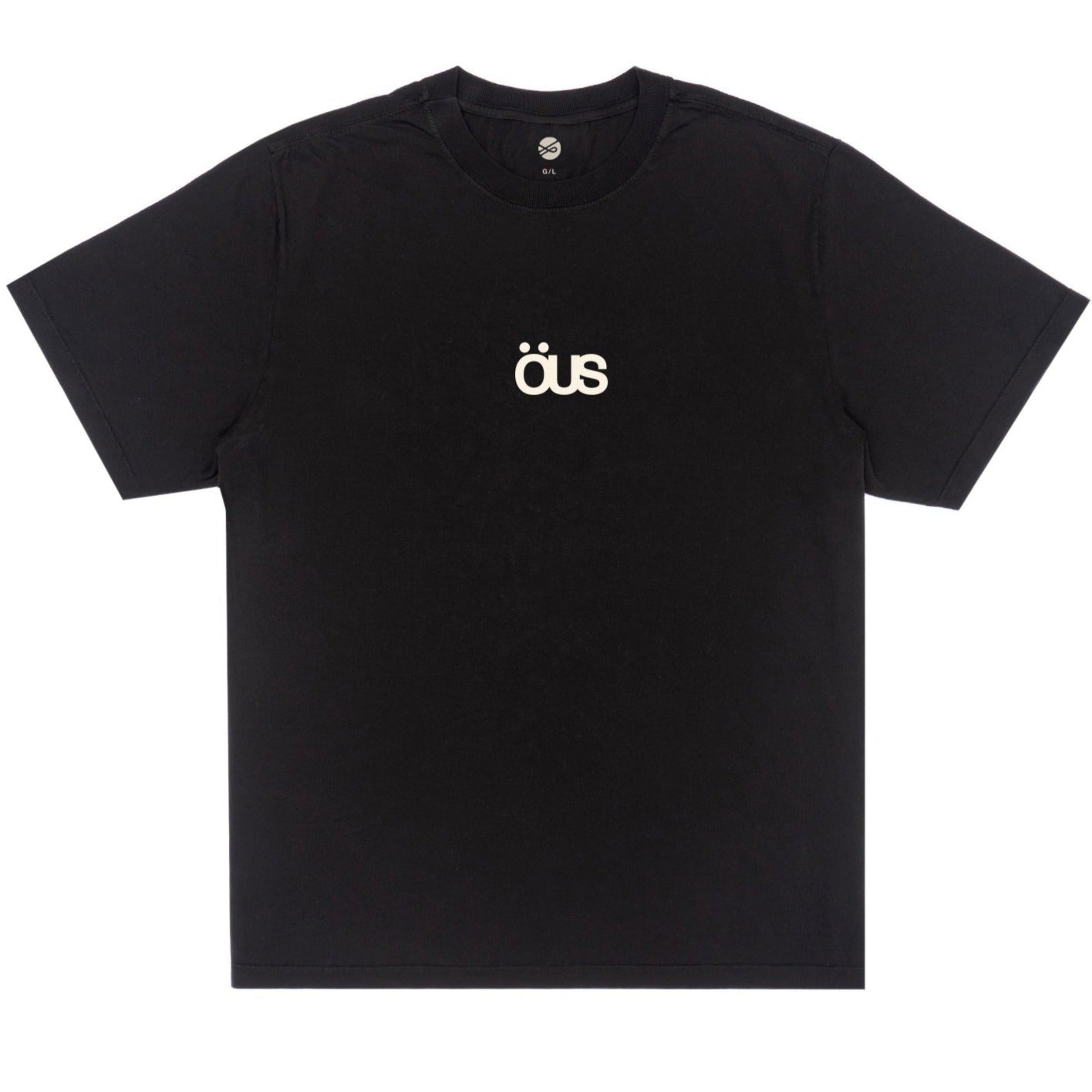 CAMISETA ÖUS SEMI LOGO PRETO