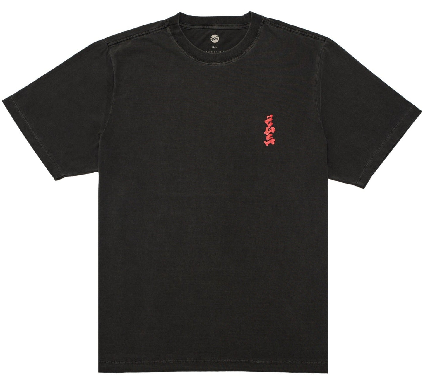 CAMISETA ÖUS SHODO PRETO ESTONADO