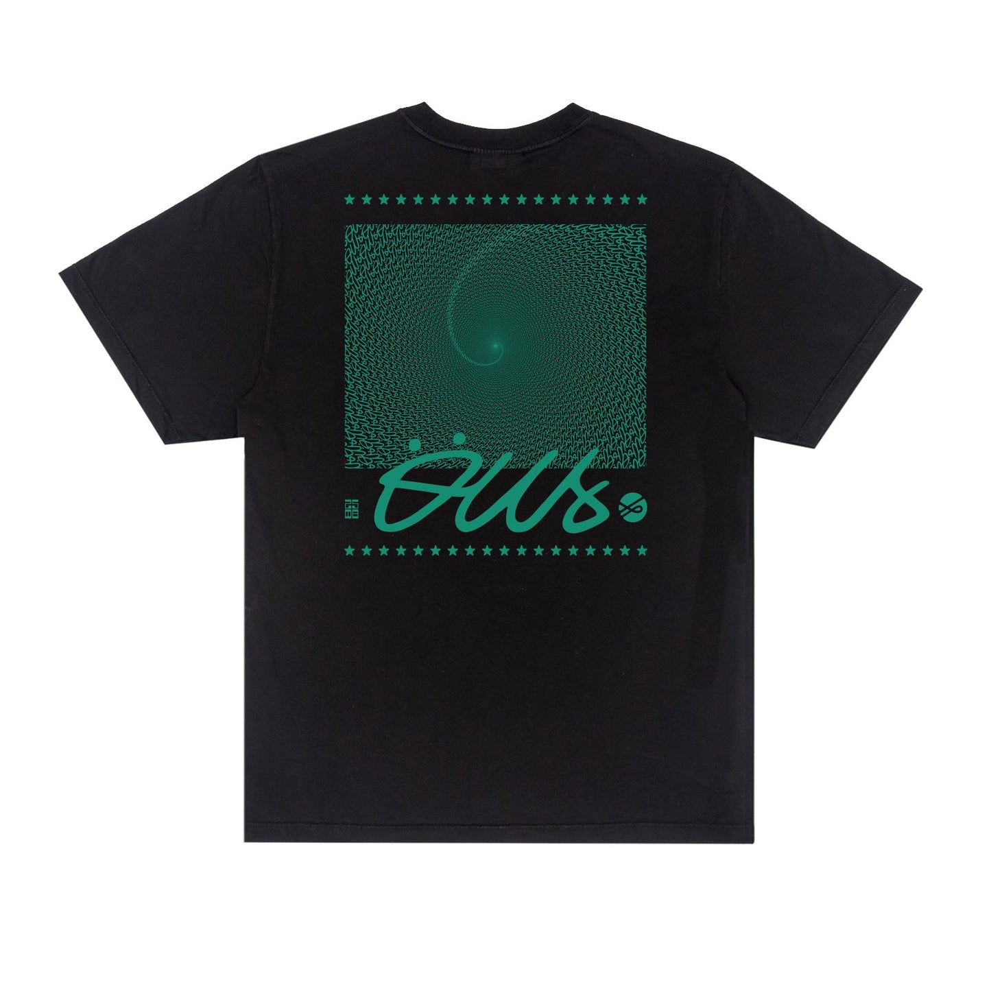 CAMISETA ÖUS IMPERIAL ILUSÂO PRETO