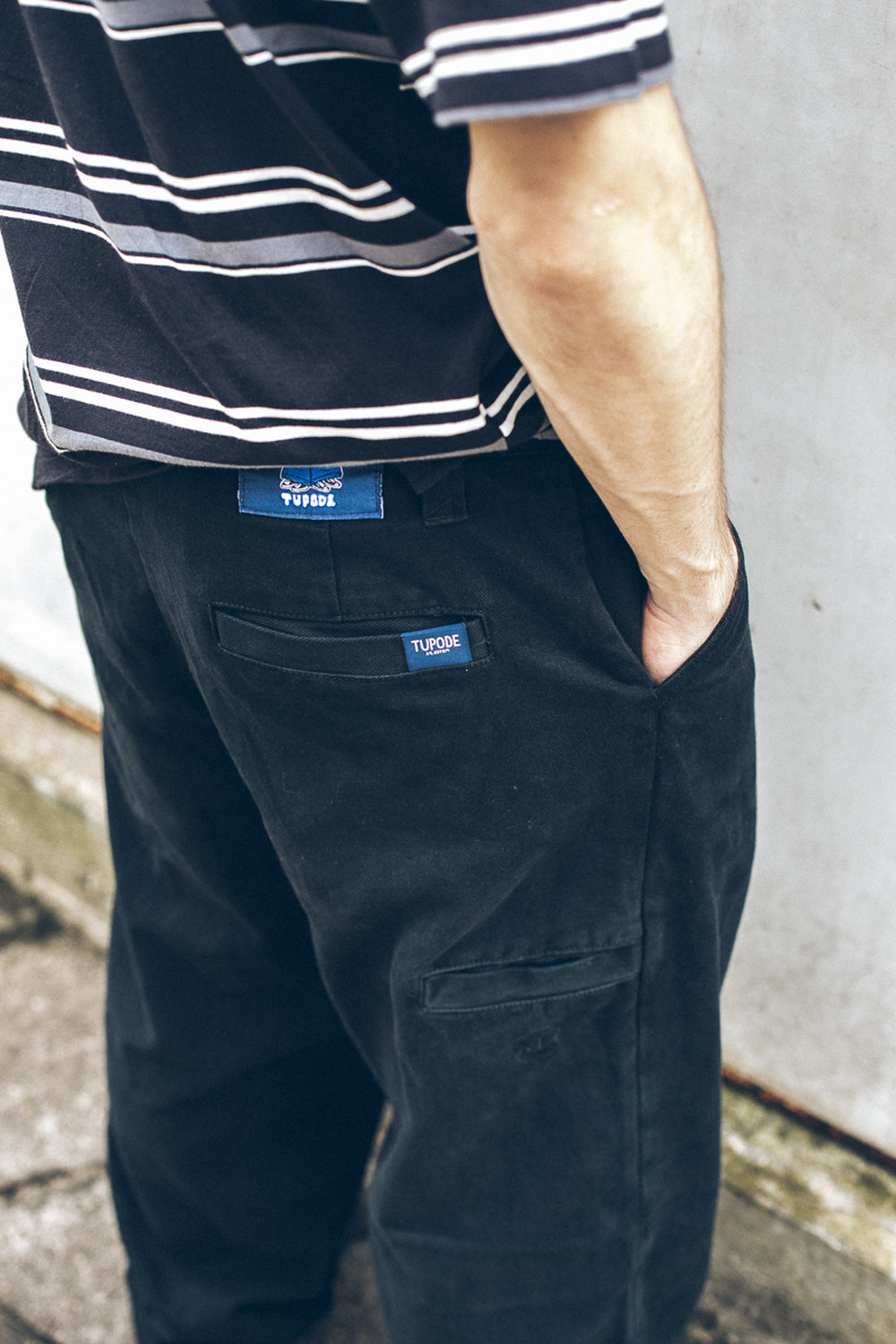 CALCA TUPODE OG BAGGY CHINO PRETO