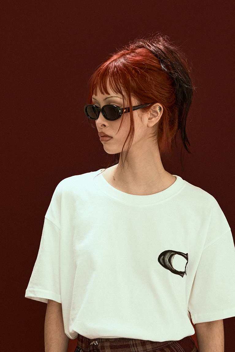 CAMISETA CARNAN SAFETY PIN CLASSIC - OFF WHITE
