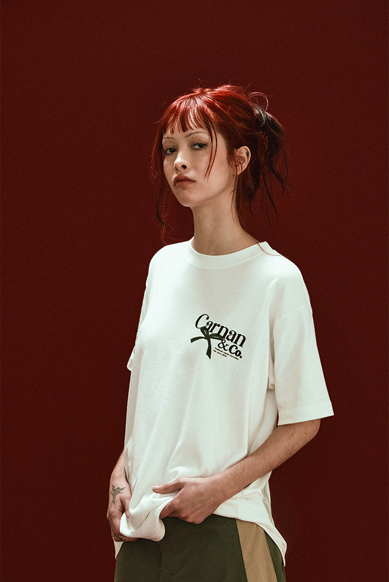 CAMISETA CARNAN DEERSTALKER HEAVY OFF WHITE