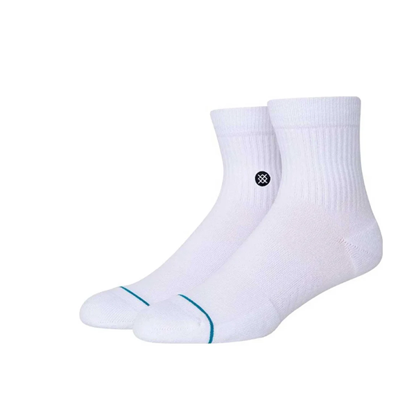 MEIA STANCE ICON QUARTER BRANCO