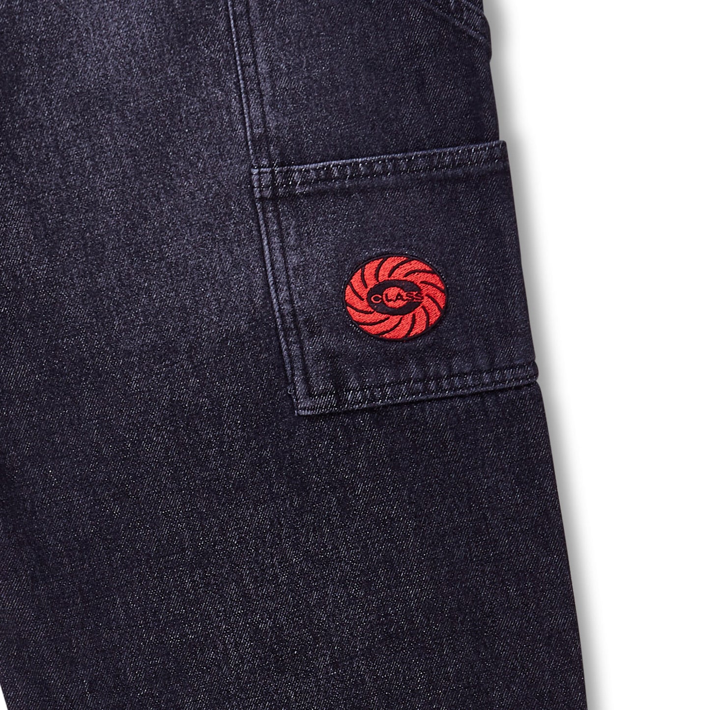 CLASS CARPENTER JEANS PANTS FADED BLACK