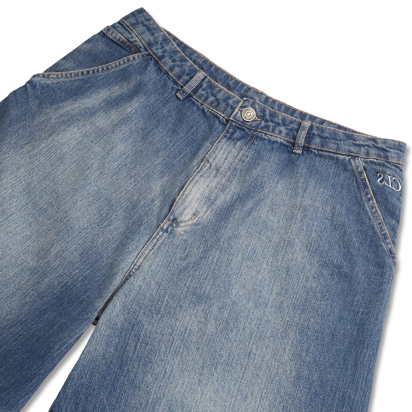 CLASS BAGGY JEANS PANTS LIGHT INDIGO