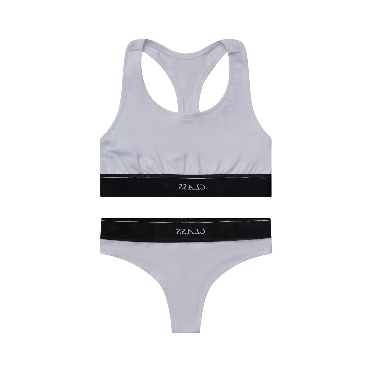 BRALETTE N THONG CLASS INVERSO WHITE