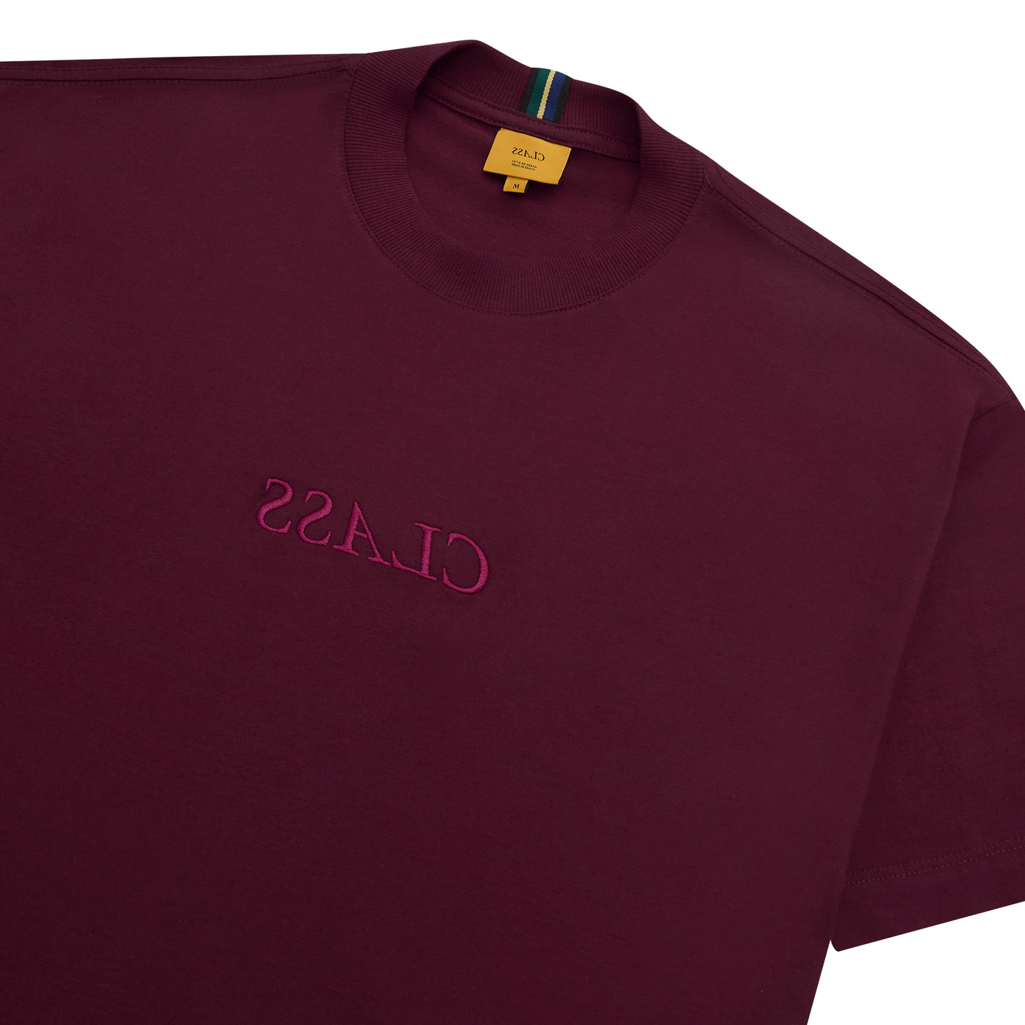 CAMISETA "CLASS INVERSO" BURGUNDY