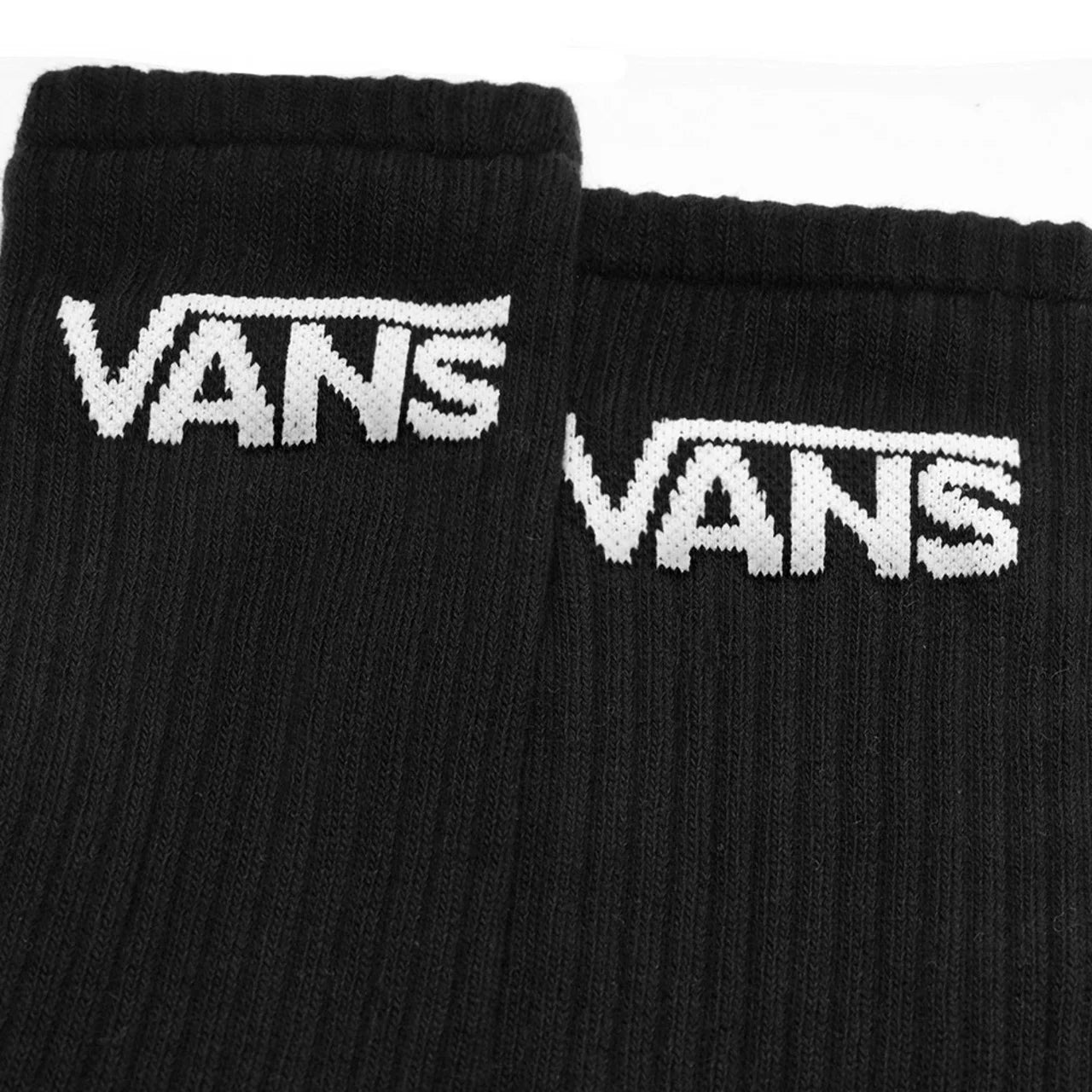 PACK MEIA VANS CLASSIC CREW BLACK CHECKERBOARD