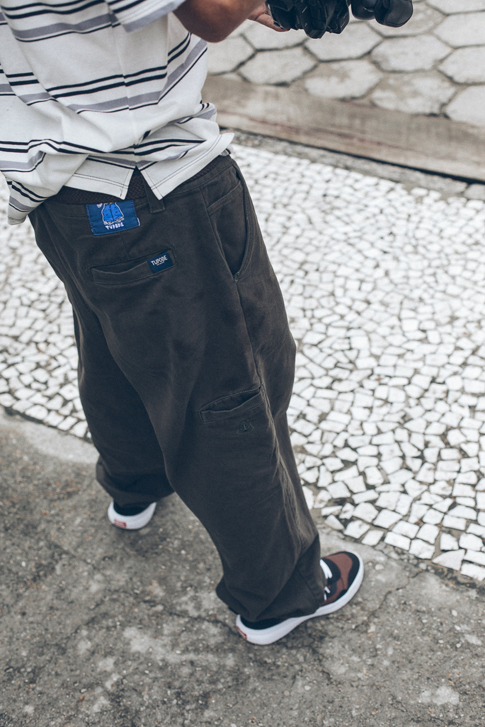 CALCA TUPODE OG BAGGY CHINO VERDE