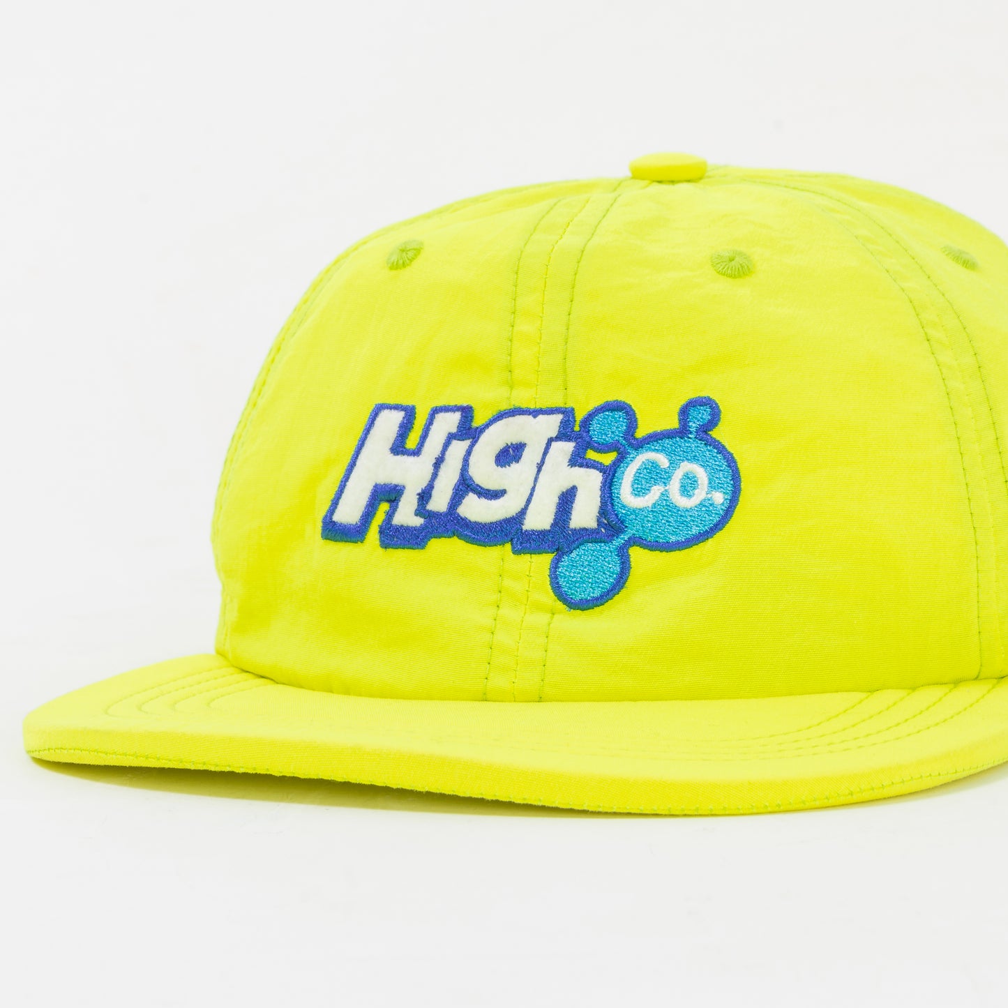 BONÉ HIGH 6 PANEL EMULE LIME