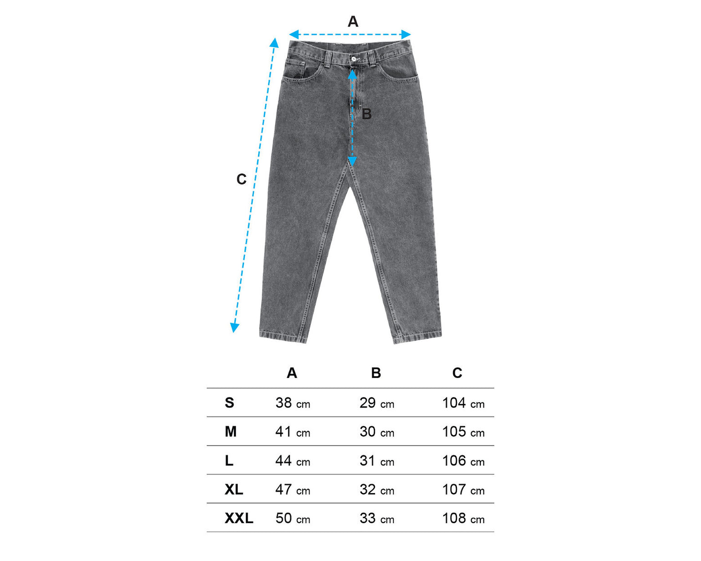 CALÇA TROPICALIENTS JEANS MID BLUE AZUL