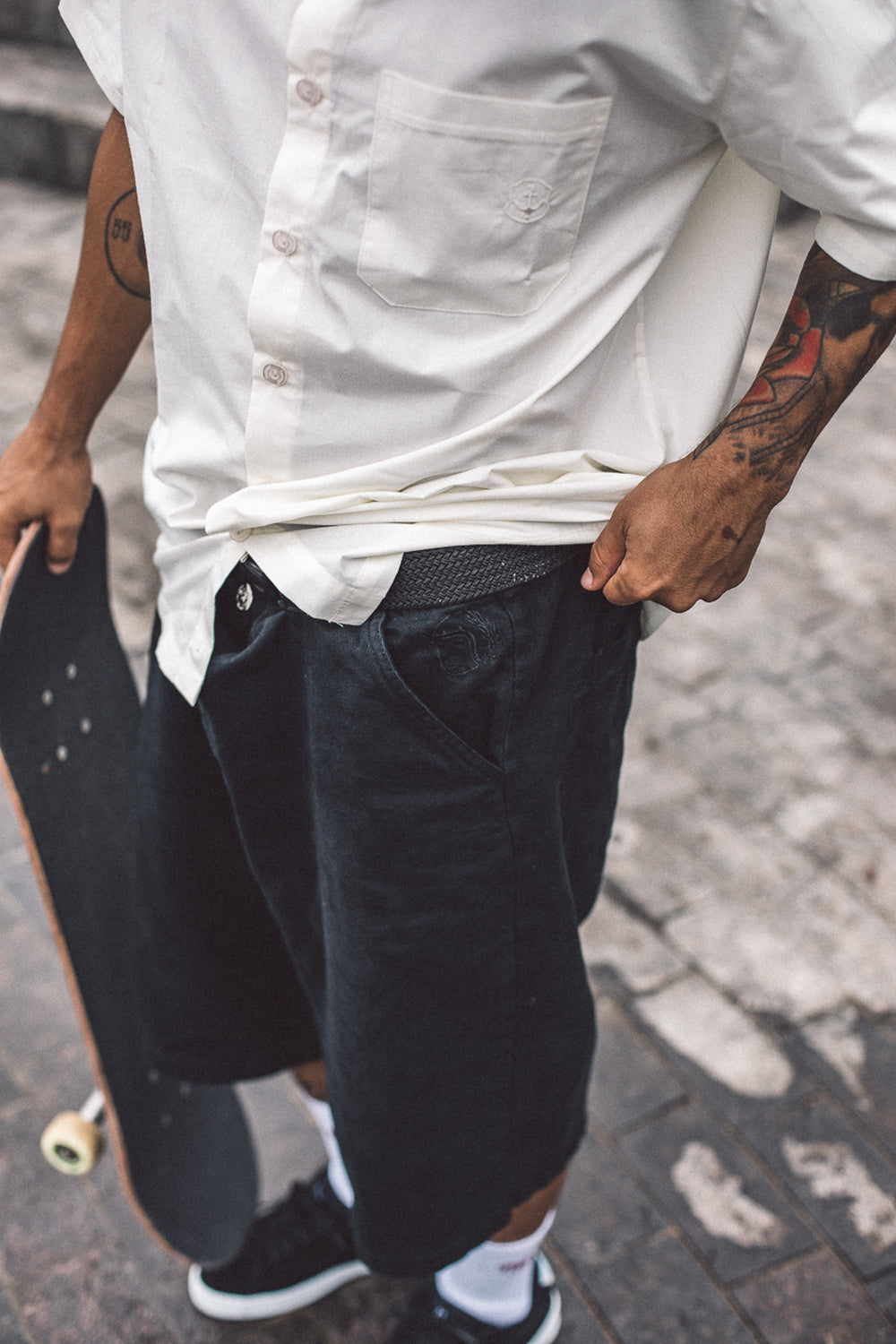 BERMUDA TUPODE OG BAGGY CHINO PRETO