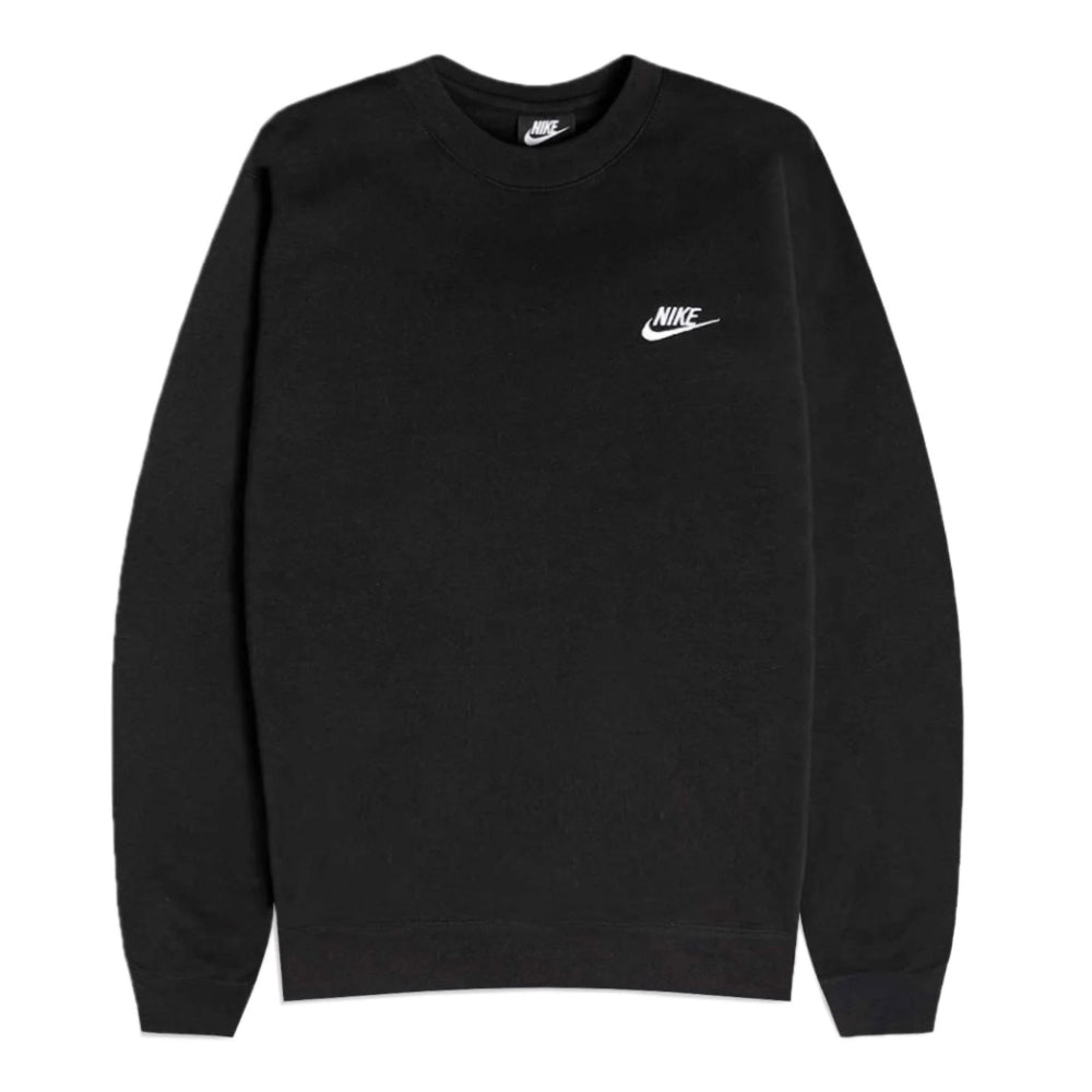 MOLETOM NIKE SPORTSWEAR CLUB CRW BLACK