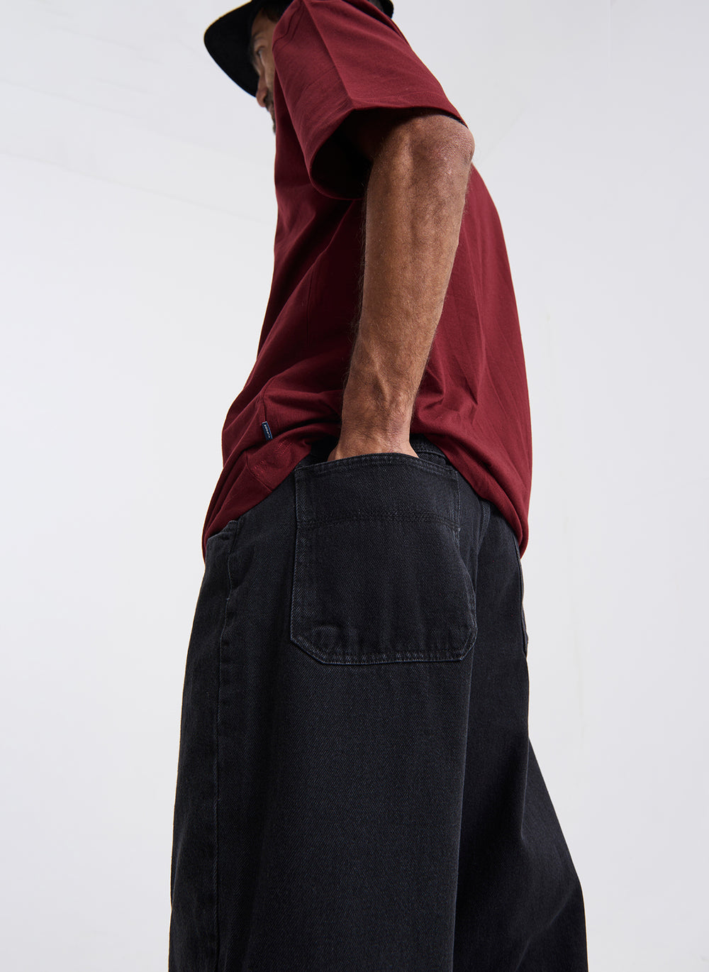 CALÇA TUPODE JEANS 678 PRETO STONE