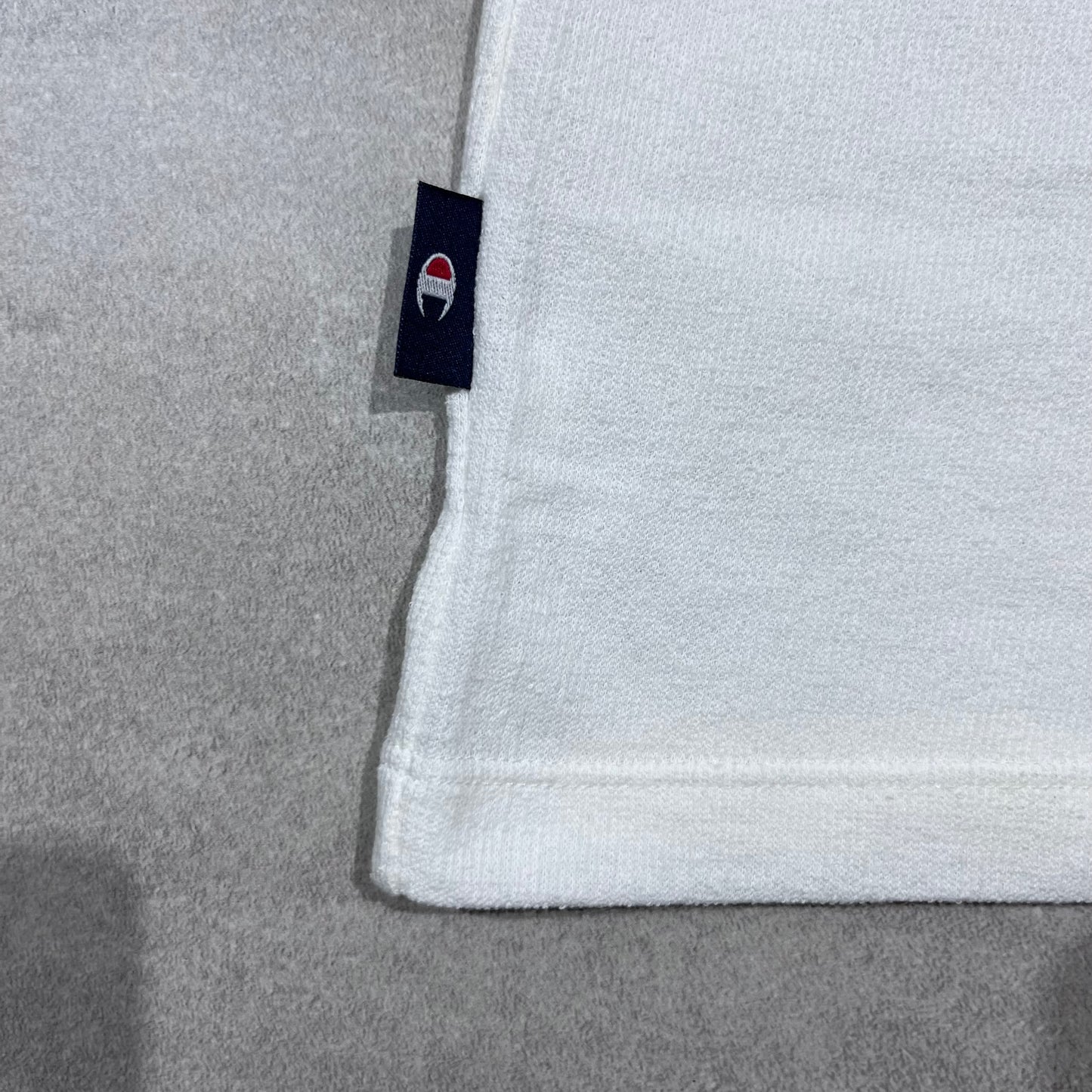 CAMISETA OVERSIZED CHAMPION TERRY C LOGO OFF WHITE