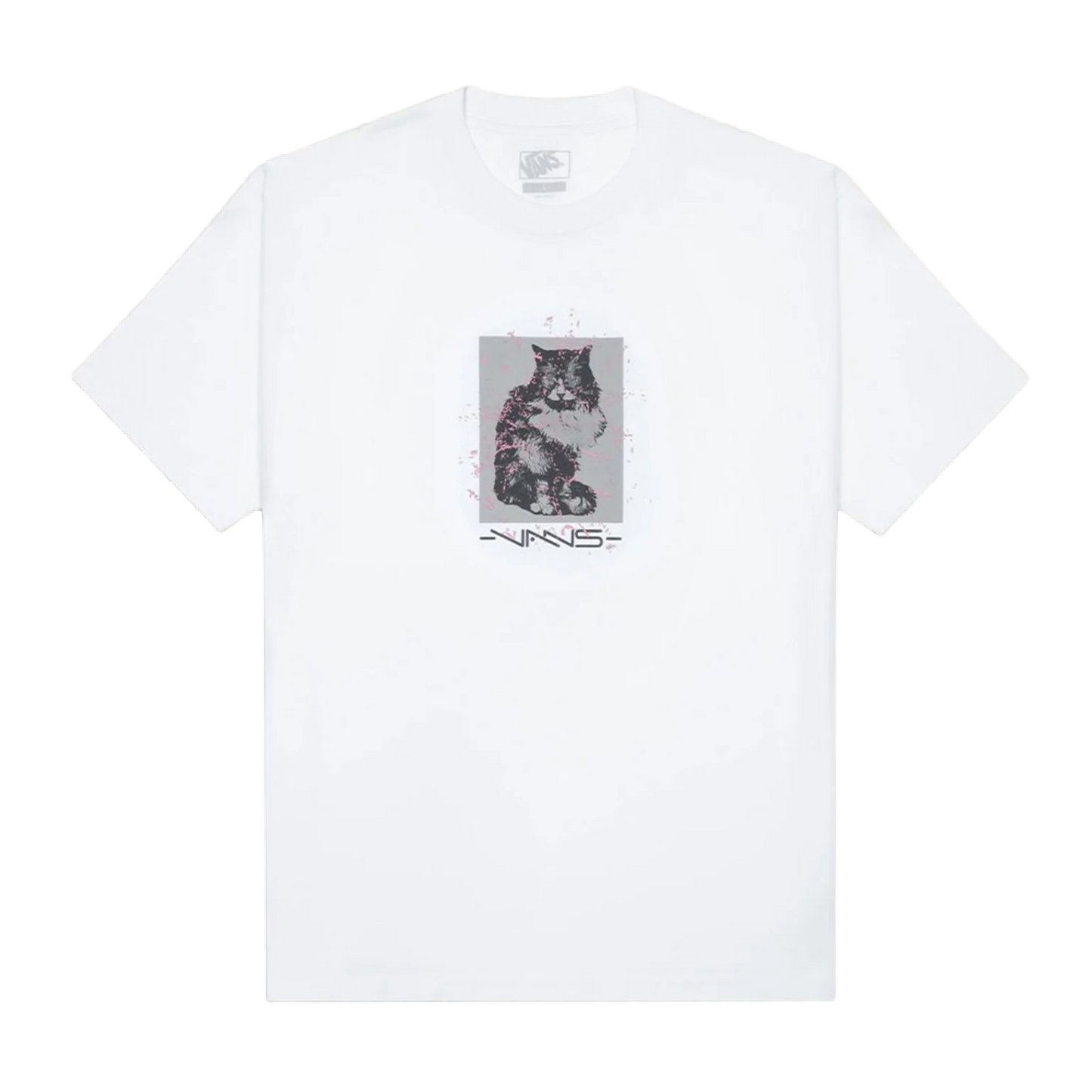 CAMISETA VANS FELINE WHITE