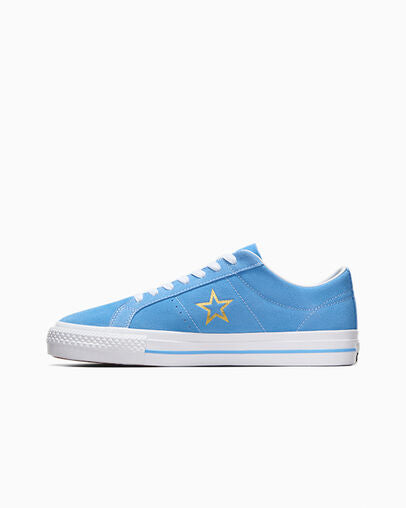 TÊNIS CONVERSE ONE STAR PRO LT BLUE/WHITE/GOLD