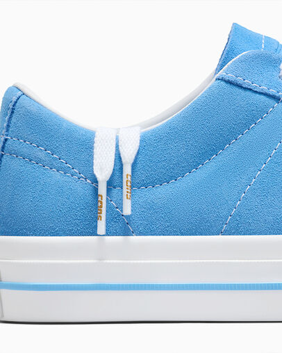 TÊNIS CONVERSE ONE STAR PRO LT BLUE/WHITE/GOLD