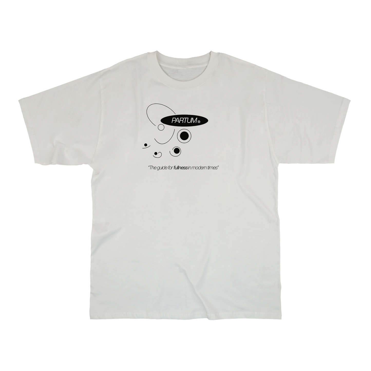 CAMISETA PARTUM THE ART OF MEDITATION OFF WHITE