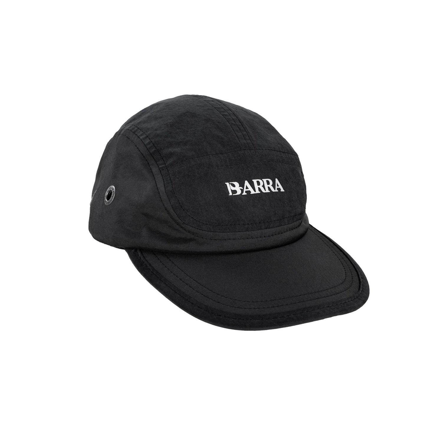 BONÉ BARRA CREW FIVE PANEL LOGO PRETO