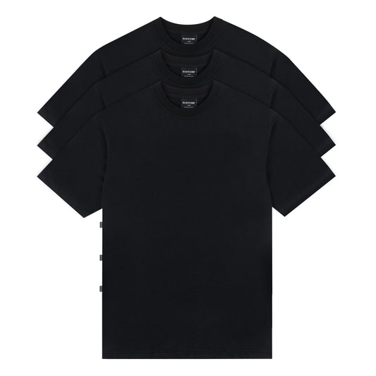 CAMISETA DISTURB BASIC PACK BLACK