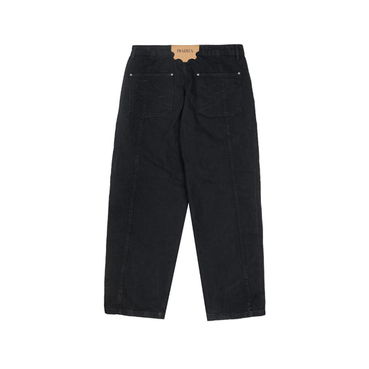 CALÇA BARRA CREW JEANS CLASSICA PRETA