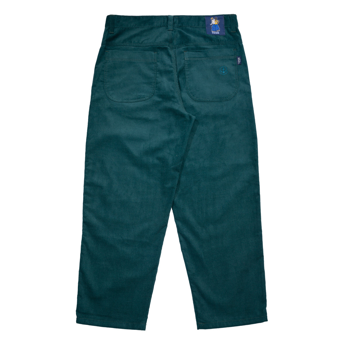 CALCA TUPODE OG BAGGY VELUDO VERDE