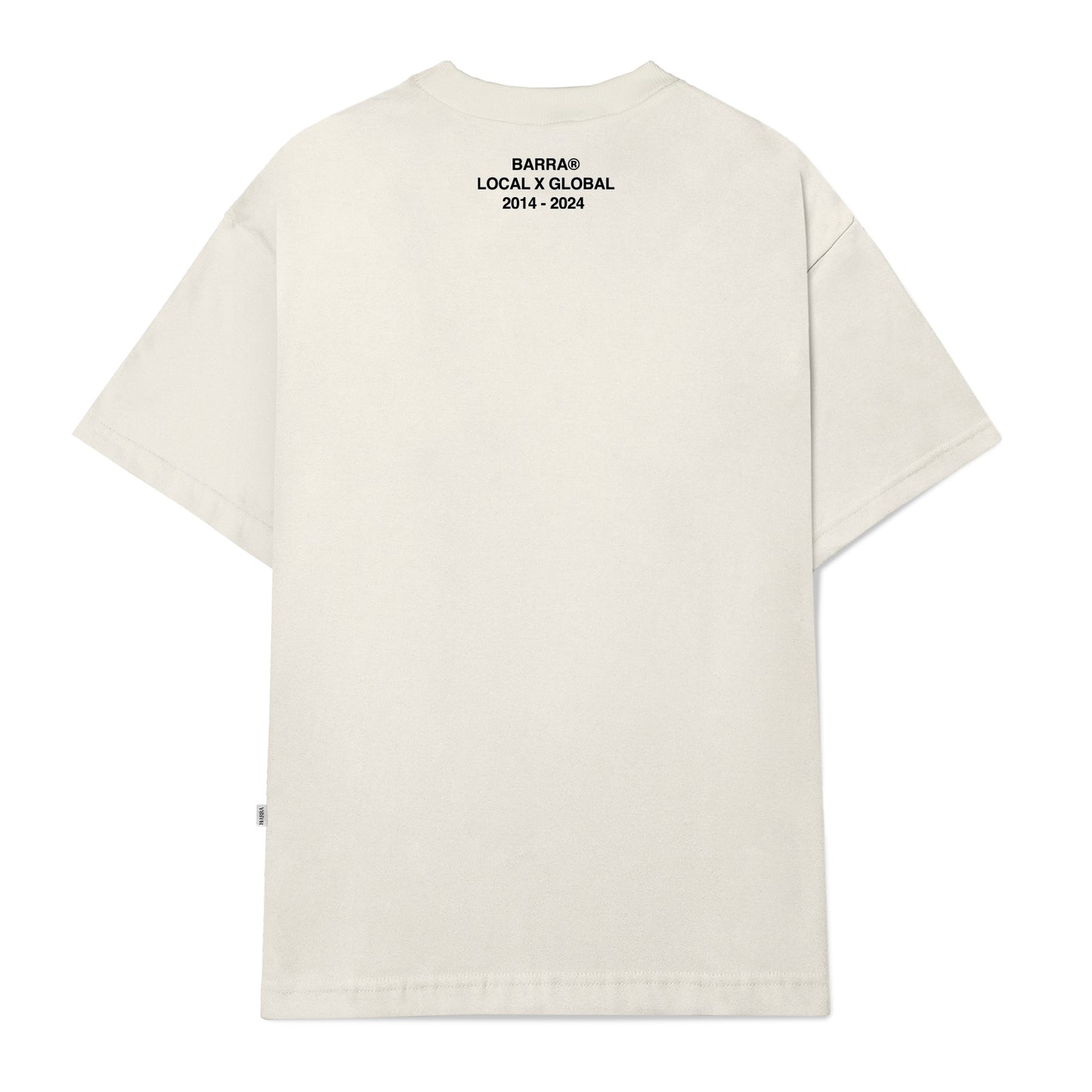 CAMISETA BARRA CREW BARRA DO BRASIL SOUVENIR OFF WHITE
