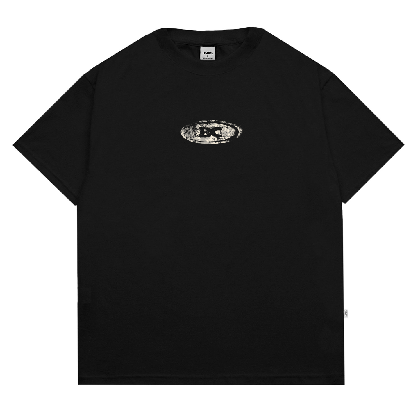 CAMISETA BARRA CREW GOODS LAMA PRETA