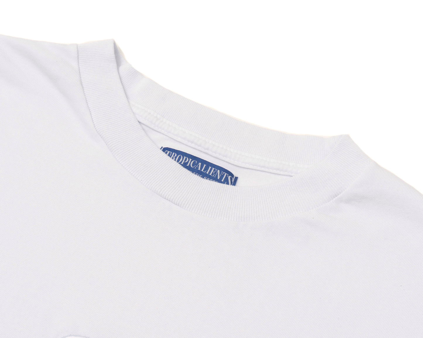 CAMISETA TROPICALIENTS HEAVY COTTON MONO BRANCA